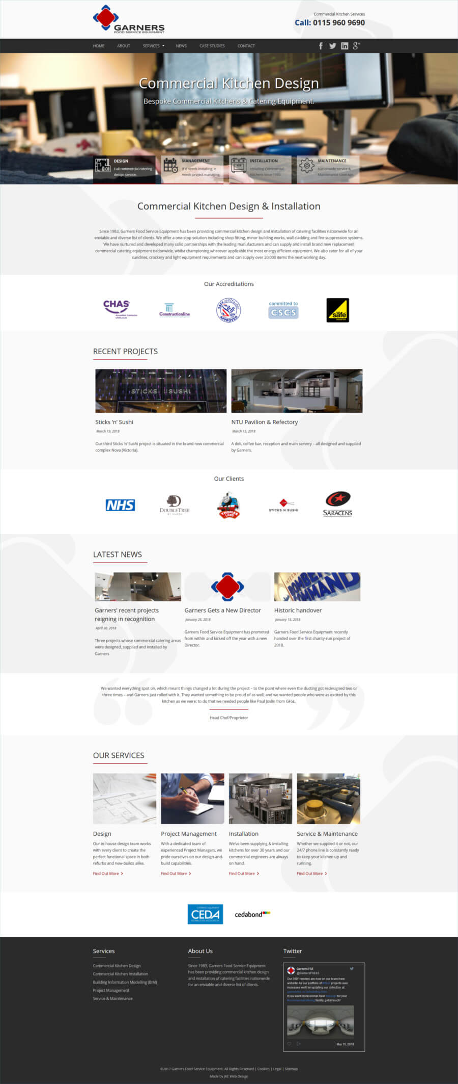 Garners FSE website